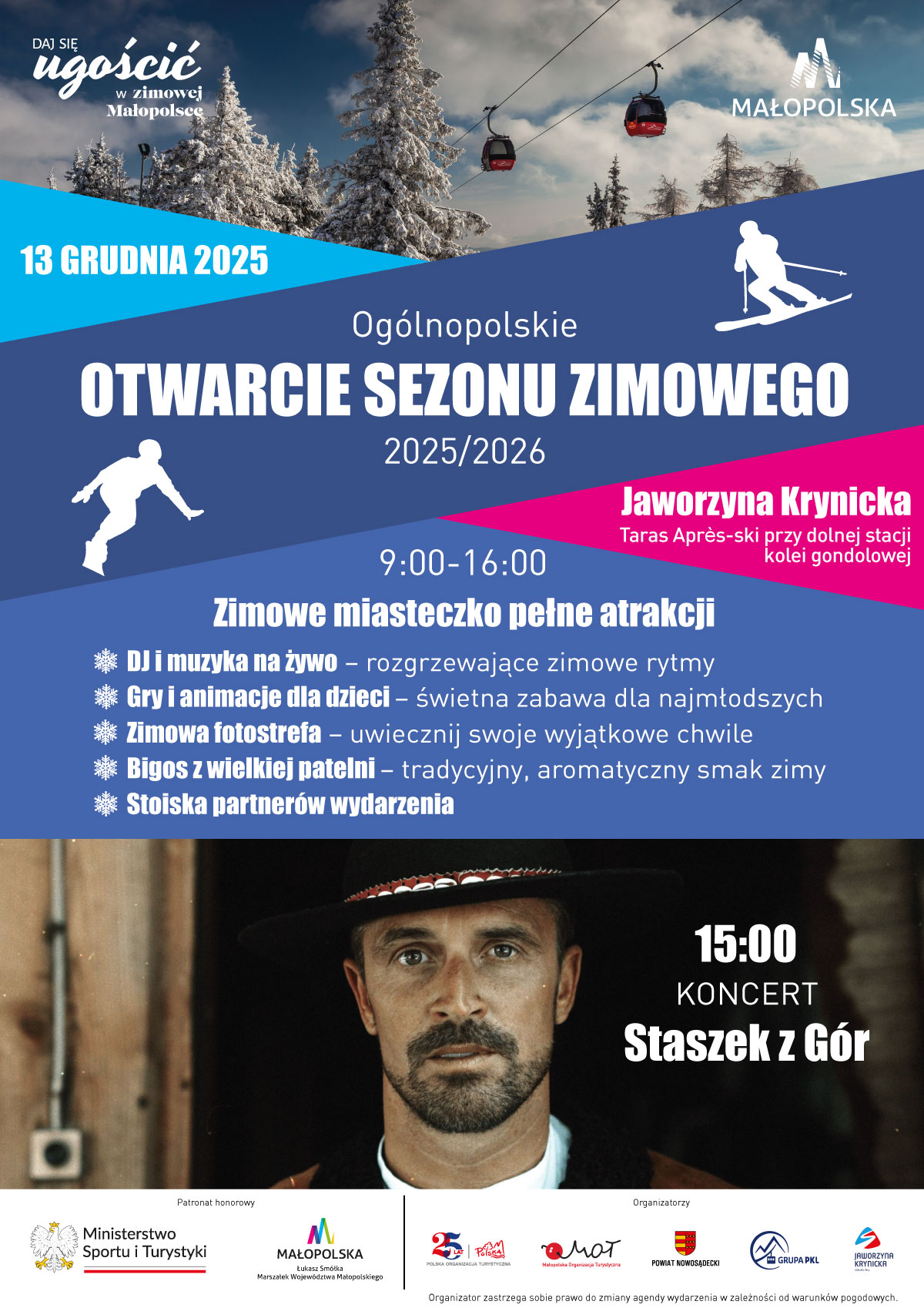 Ogólnopolskie otwarcie sezonu zimowego 2025/2026