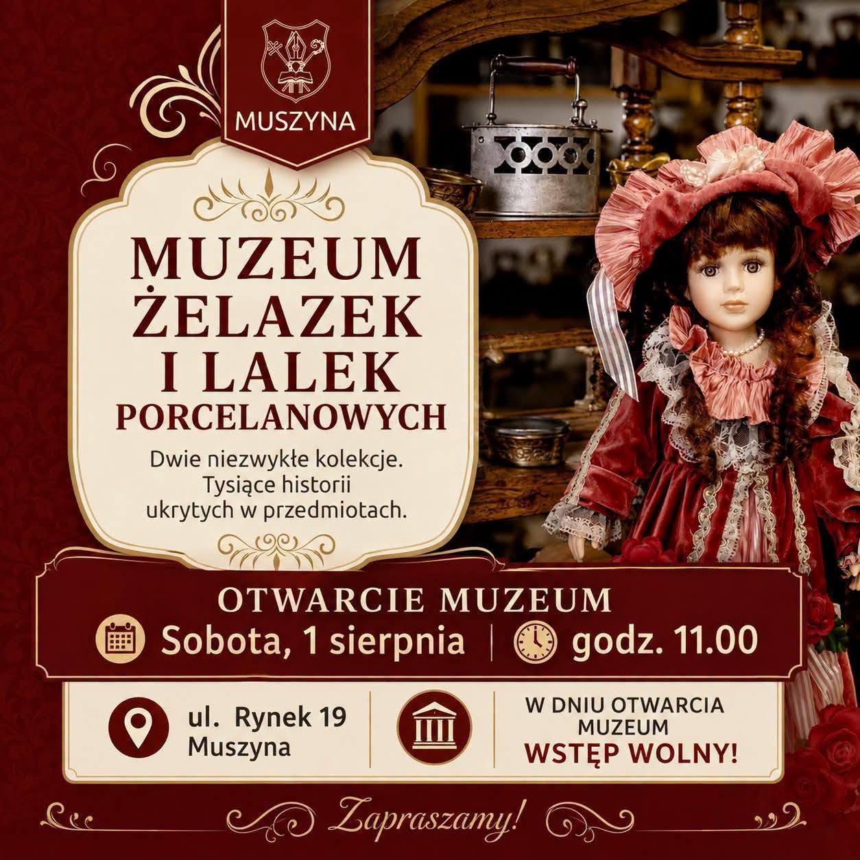 Muzeum Żelazek i Lalek Porcelanowych w Muszynie – nowe miejsce na mapie atrakcji miasta