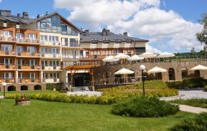 Taras restauracji i kawiarni - Hotel Activa***
