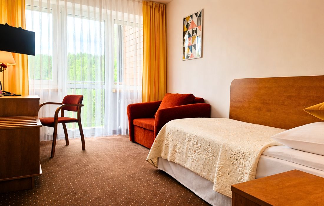 Pokój jednoosobowy w Hotelu Activa*** Pokój jednoosobowy w Hotelu Activa***