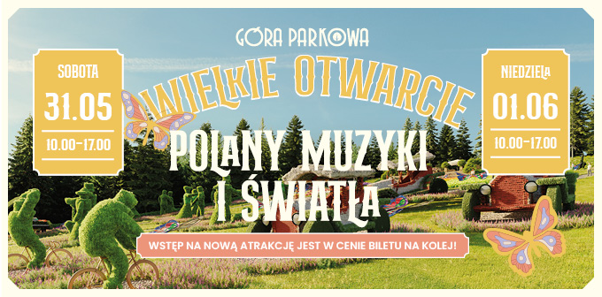 NOWOŚĆ! Polana Muzyki i Światła na Górze Parkowej