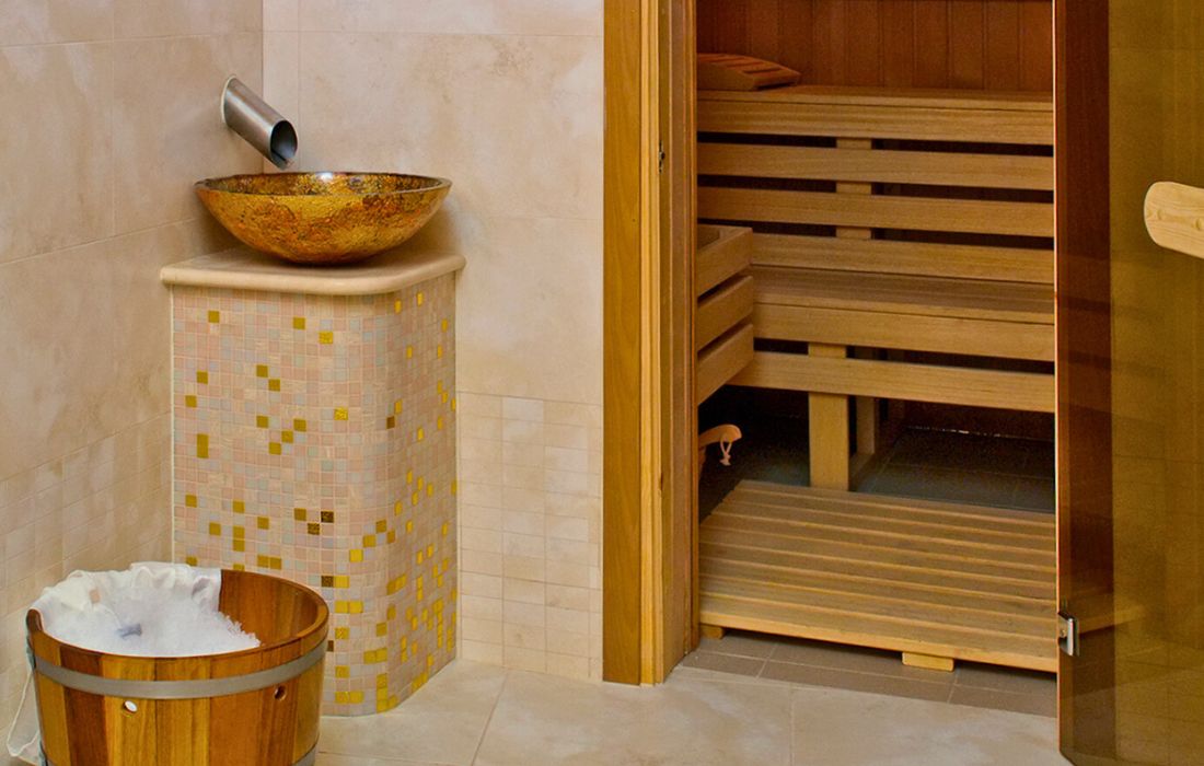 Sauna fińska w Hotelu Activa